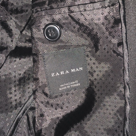 Men’s black blazer with studs. 40 LARGE - Picture 6 of 10